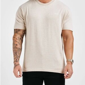 Legend Men's Classic Beige Short Sleeve Tee